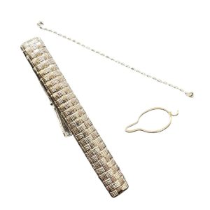 K14WG(14金ホワイトゴールド) ネクタイピン